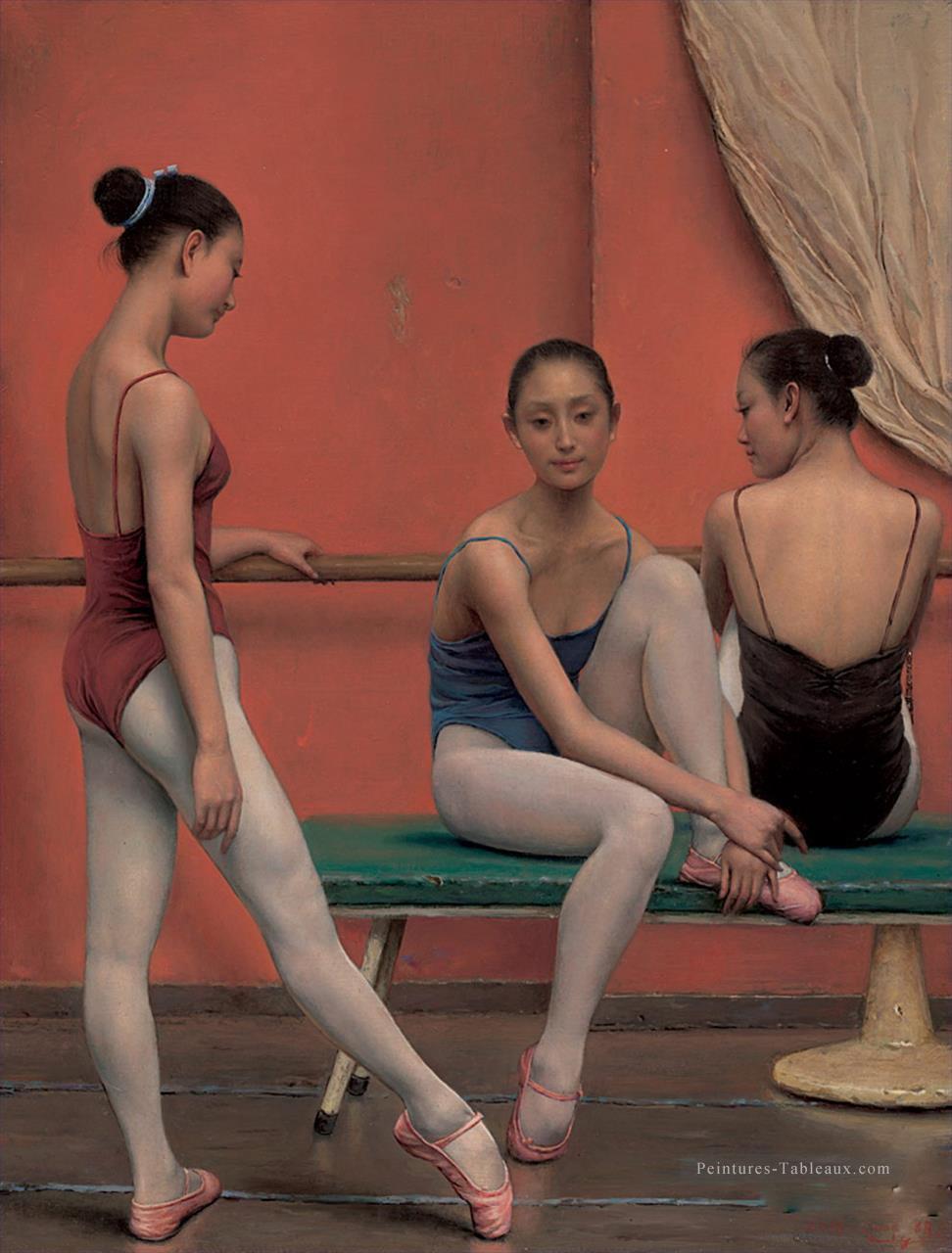 Ballet nue 24 chinois Peintures à l'huile